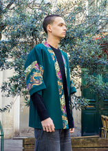 Load image into Gallery viewer, Veste Rikyu dragon vert