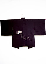 Load image into Gallery viewer, Haori Violet à l'éventail