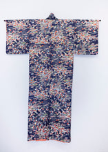 Load image into Gallery viewer, Kimono "Nuit fleurie et ondulante"