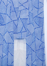 Load image into Gallery viewer, Kimono "Mosaïque géométrique bleue"