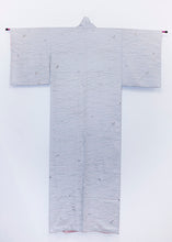 Load image into Gallery viewer, Kimono "Ondes subtiles et carrés cachés"