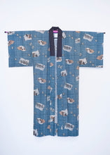 Load image into Gallery viewer, Nagajuban Homme "Scènes de batailles et monnaies anciennes"