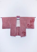 Load image into Gallery viewer, Haori "Shibori karakusa écarlate"