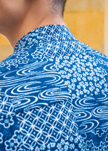 Charger l'image dans la galerie, Chemise Motif Nature indigo