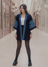 Charger l'image dans la galerie, Veste Rikyu Seigaha bleue