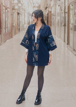 Charger l'image dans la galerie, Veste Rikyu Nuit doré patchwork