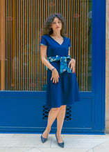 Load image into Gallery viewer, Robe Izumi bleue