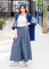 Charger l'image dans la galerie, Vest Rikyu Origami bleu