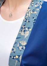 Charger l'image dans la galerie, Vest Rikyu Origami bleu