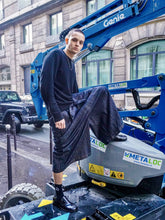 Load image into Gallery viewer, Pantalon Hakama en Jean