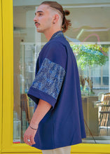 Load image into Gallery viewer, Veste Rikyu - Bleue - Nuit étoilée