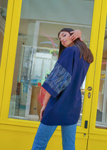 Load image into Gallery viewer, Veste Rikyu - Bleue - Nuit étoilée