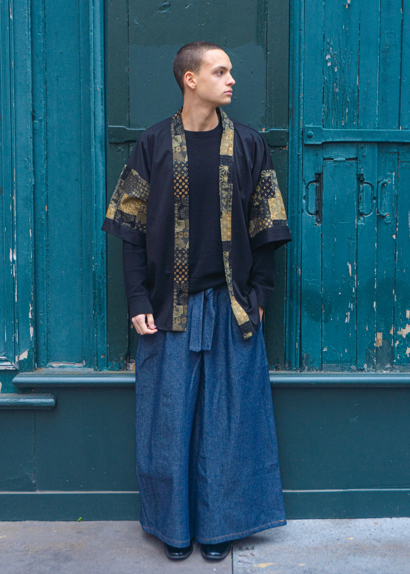 Veste Rikyu - Patchwork Doré