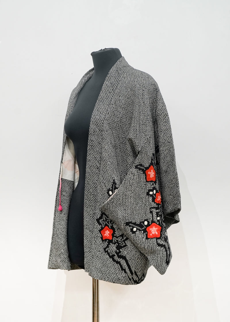 Haori - Shibori Noir