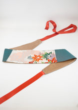 Charger l'image dans la galerie, Ceinture Obi - Soie - Turquoise