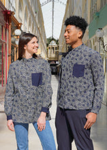 Load image into Gallery viewer, Chemise - "Momiji" Bleue