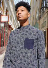 Load image into Gallery viewer, Chemise - "Momiji" Bleue