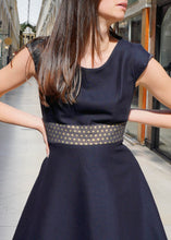 Load image into Gallery viewer, Monika mustard yellow cotton dress