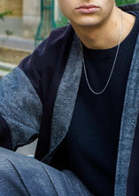 Charger l&#39;image dans la galerie, Veste Rikyu Noire Seigaha
