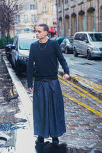 Load image into Gallery viewer, Pantalon Hakama Denim
