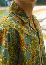 Chemise hawaïenne - Tigre Vert