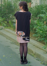 Charger l&#39;image dans la galerie, Robe tomesode Composition mauve
