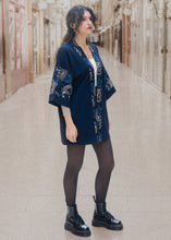 Charger l&#39;image dans la galerie, Veste Rikyu Nuit doré patchwork
