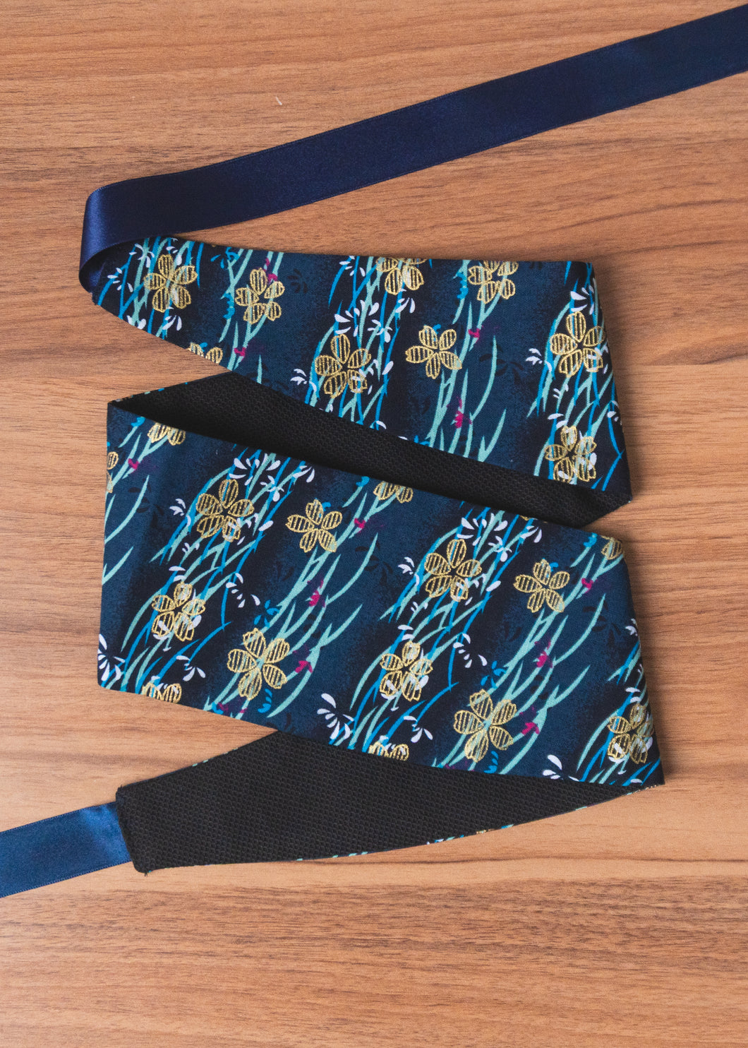 Ceinture Obi-Sakura doré