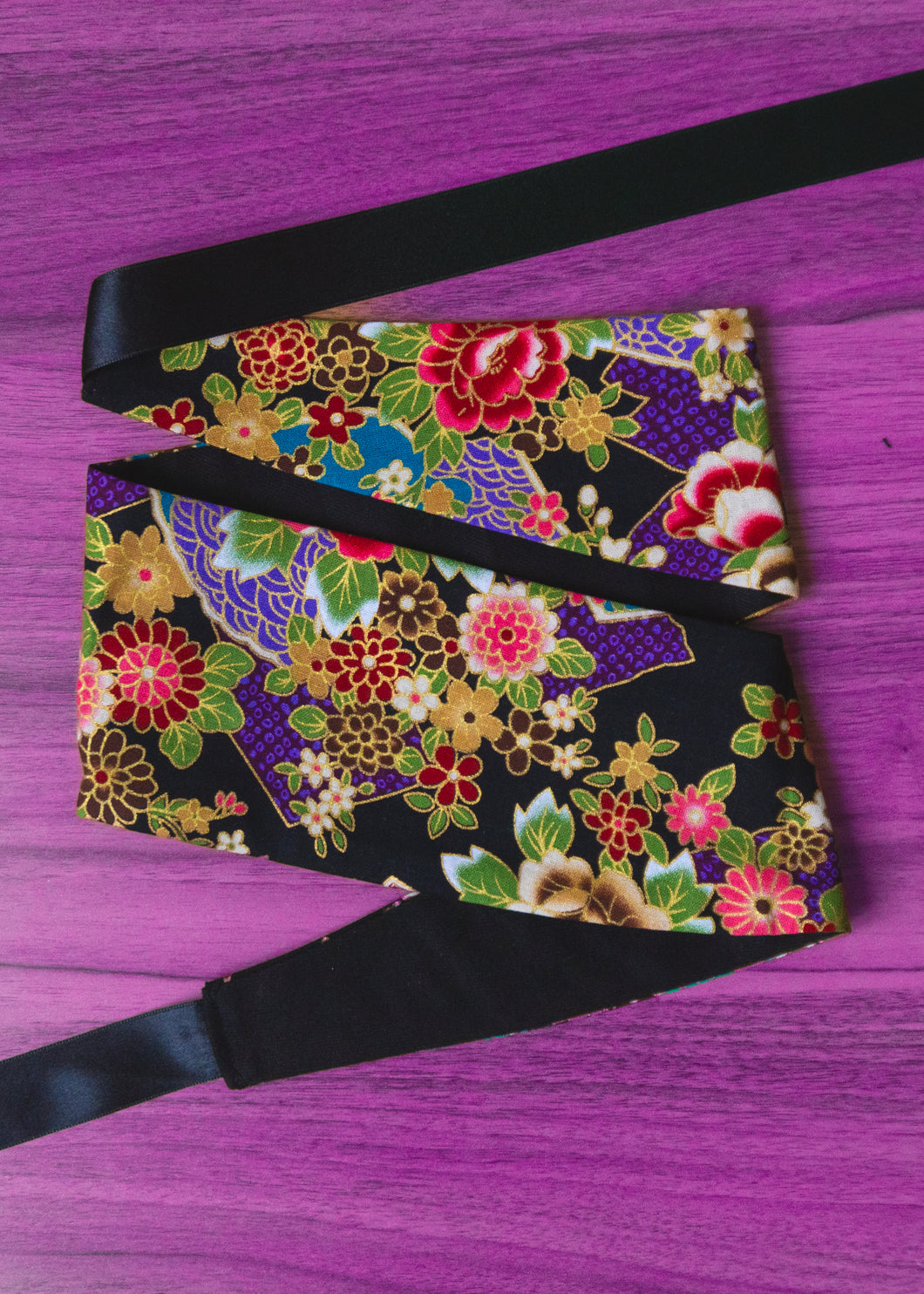 Ceinture Obi- Hanasensu noire