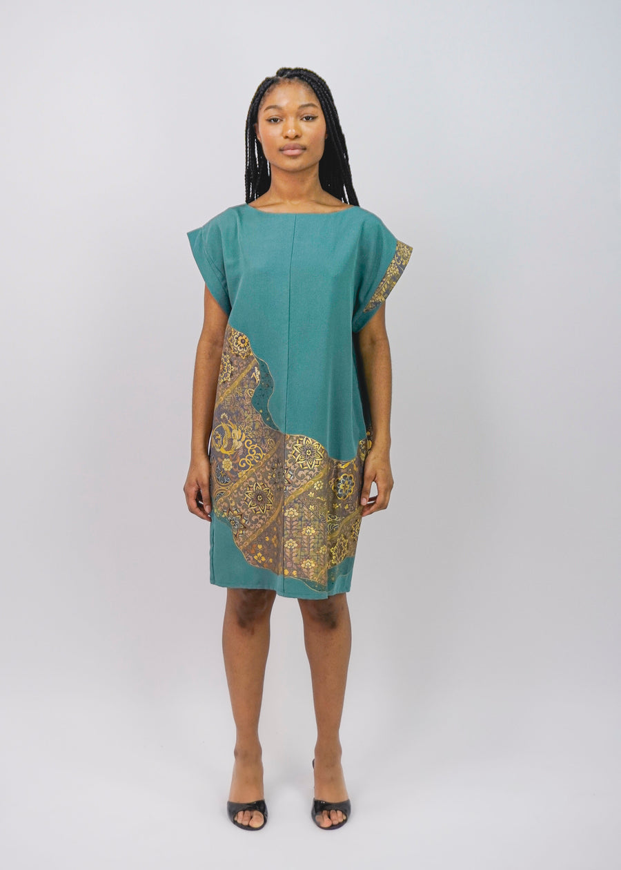 Robe Tomesode - Jade au Phénix Doré