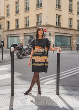 Robe Tomesode - Composition Horizontale