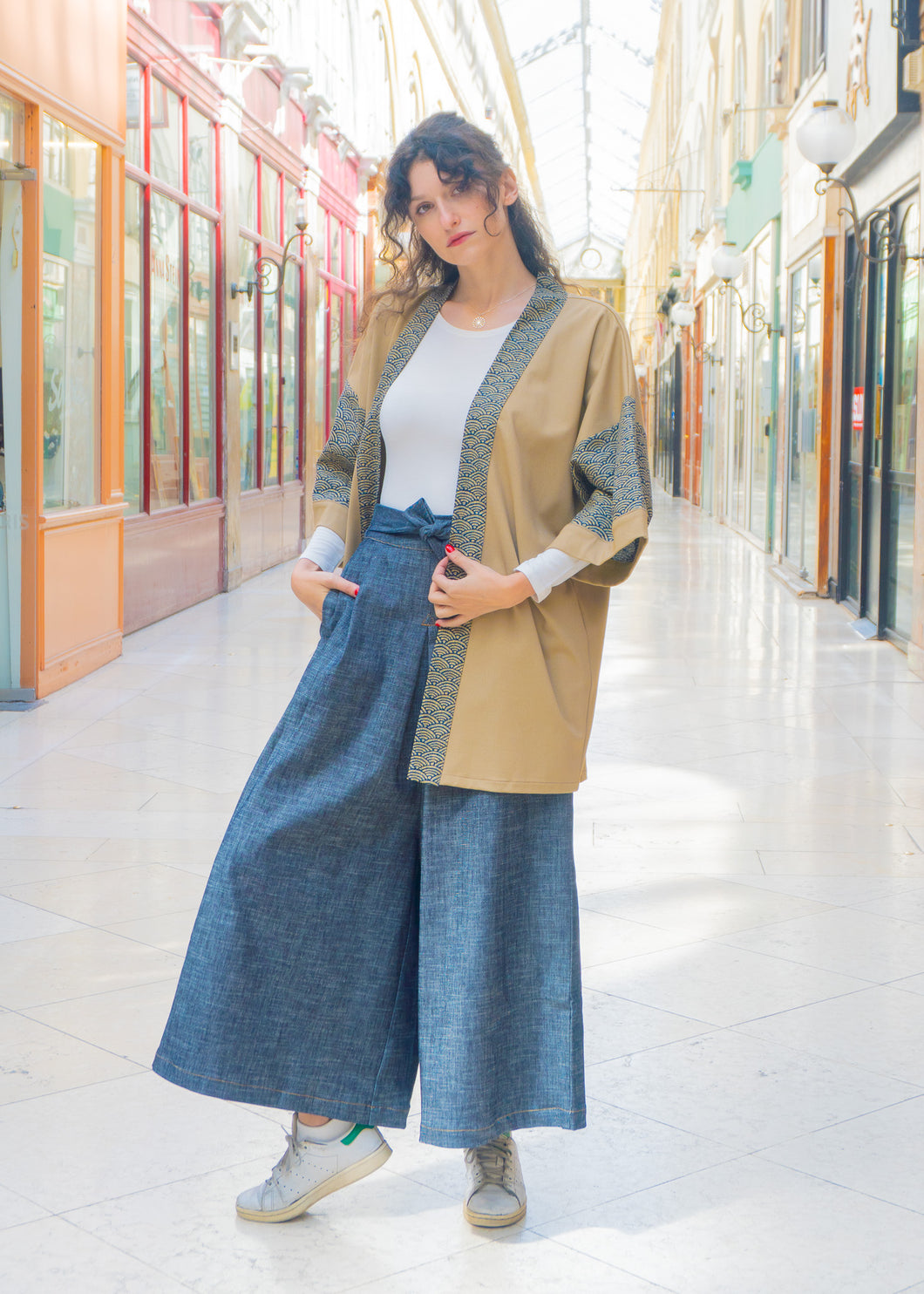 Vest Rikyu beige Nami