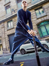 Charger l&#39;image dans la galerie, Pantalon Hakama en Jean
