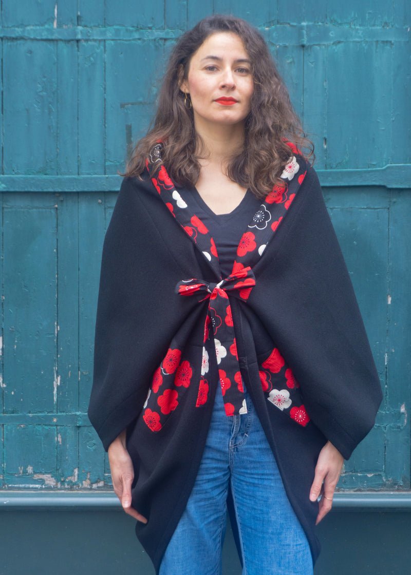 Cape Manteau Yuko - Ume