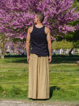 Pantalon Hakama - Coton Beige