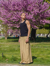 Pantalon Hakama - Coton Beige
