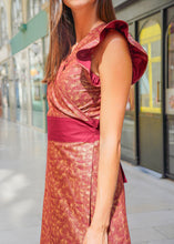Charger l&#39;image dans la galerie, Robe Ginkgo Rouge
