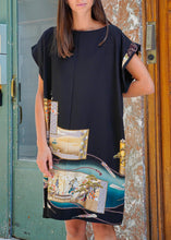 Load image into Gallery viewer, Robe Tomesode &quot;Scène de cour&quot;
