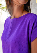 Load image into Gallery viewer, Top soie Bizen violet
