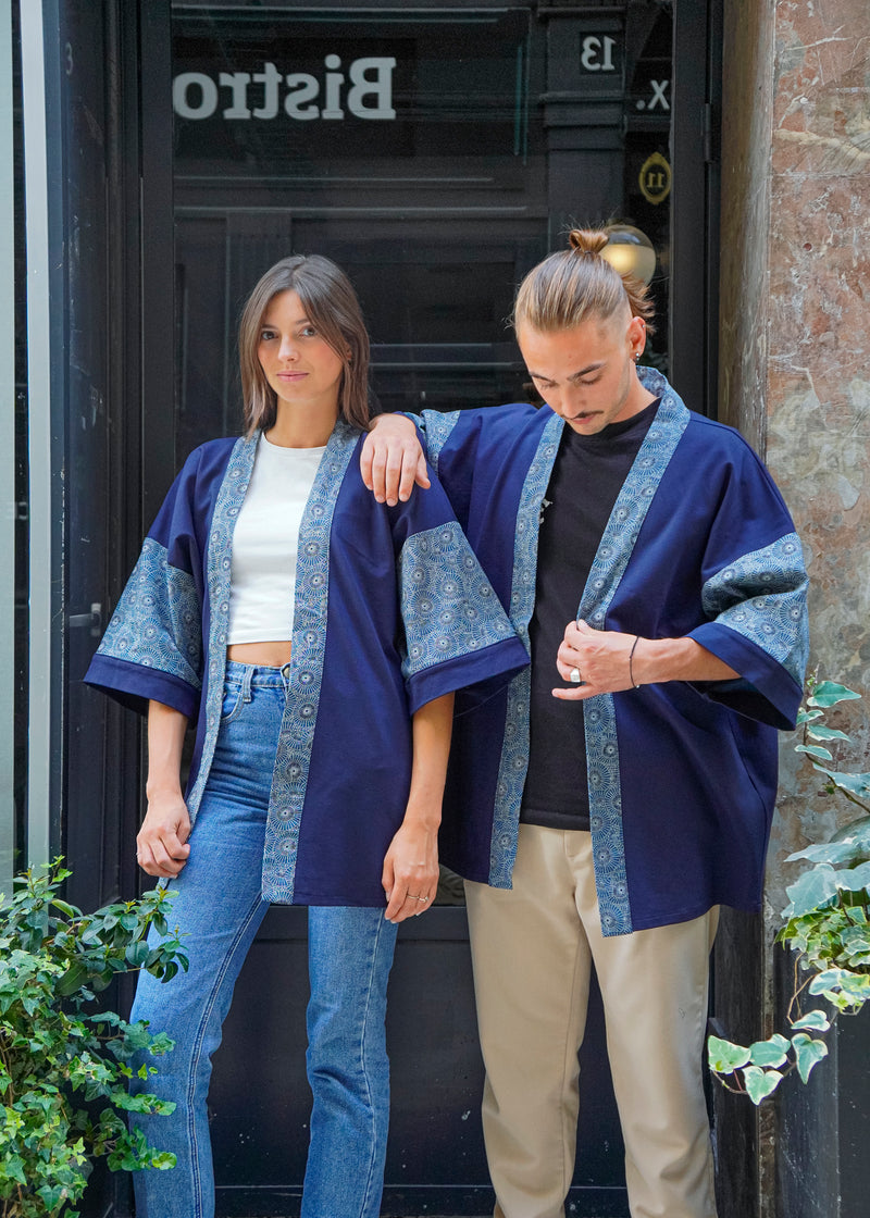 Veste Rikyu - Bleue - Wagasa