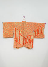 Haori - Shibori Orange et Vert