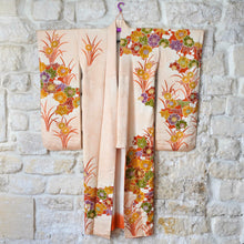 Charger l&#39;image dans la galerie, Kimono Furisode pêche aux fleurs de prunier

