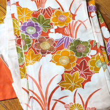 Charger l&#39;image dans la galerie, Kimono Furisode pêche aux fleurs de prunier
