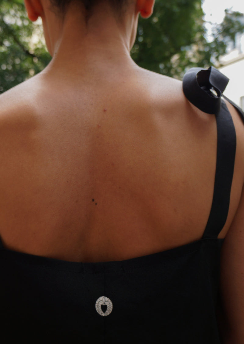 Haut en Soie - Kimono Noir