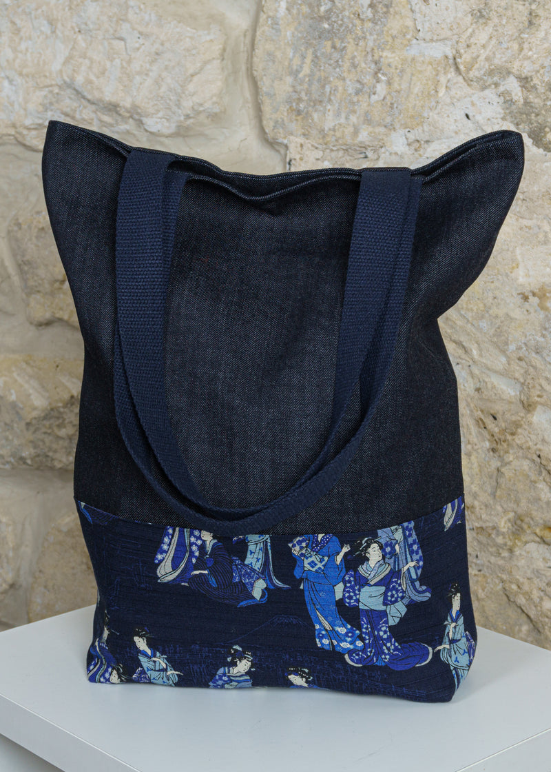 Sac en Coton Tote Bag - Geisha