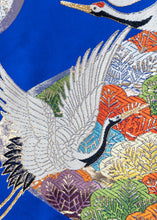 Charger l&#39;image dans la galerie, Kimono de mariage bleu &quot;Uchikake&quot;
