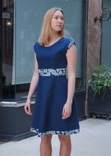 Load image into Gallery viewer, Monika mustard yellow cotton dress
