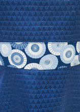 Charger l&#39;image dans la galerie, Robe Monika en coton mélangé bleu
