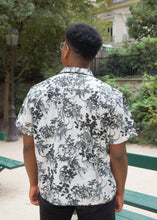 Load image into Gallery viewer, Chemise homme motif tigre noir et blanc
