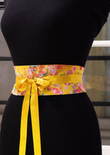 Load image into Gallery viewer,  obi belt ceinture yellow jaune
